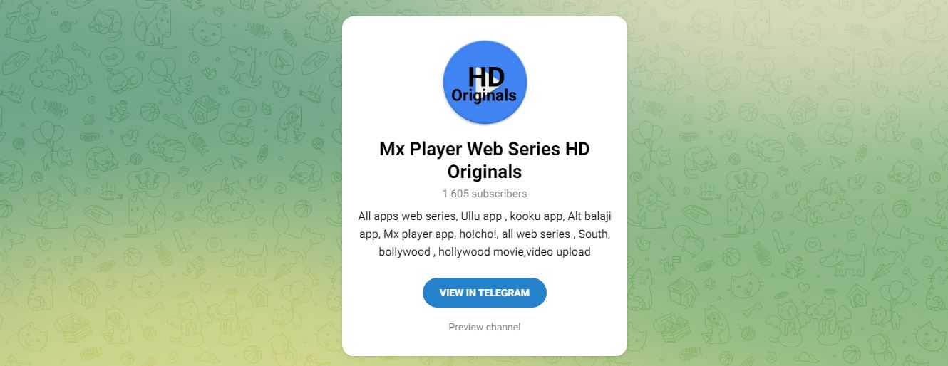 25 Best Telegram web series channel In 2025 6 Telegram web series channel