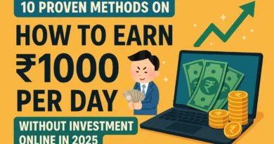 10 Proven Methods on How to Earn 1000 Rs Per Day Without Investment Online in 2025 8 how to earn 1000 rs per day without investment online