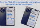 Why is the POVA 6 Neo considered a smarter phone compared to other smartphones?