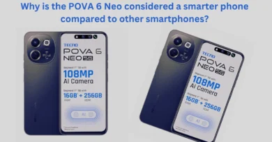 Why is the POVA 6 Neo considered a smarter phone compared to other smartphones?