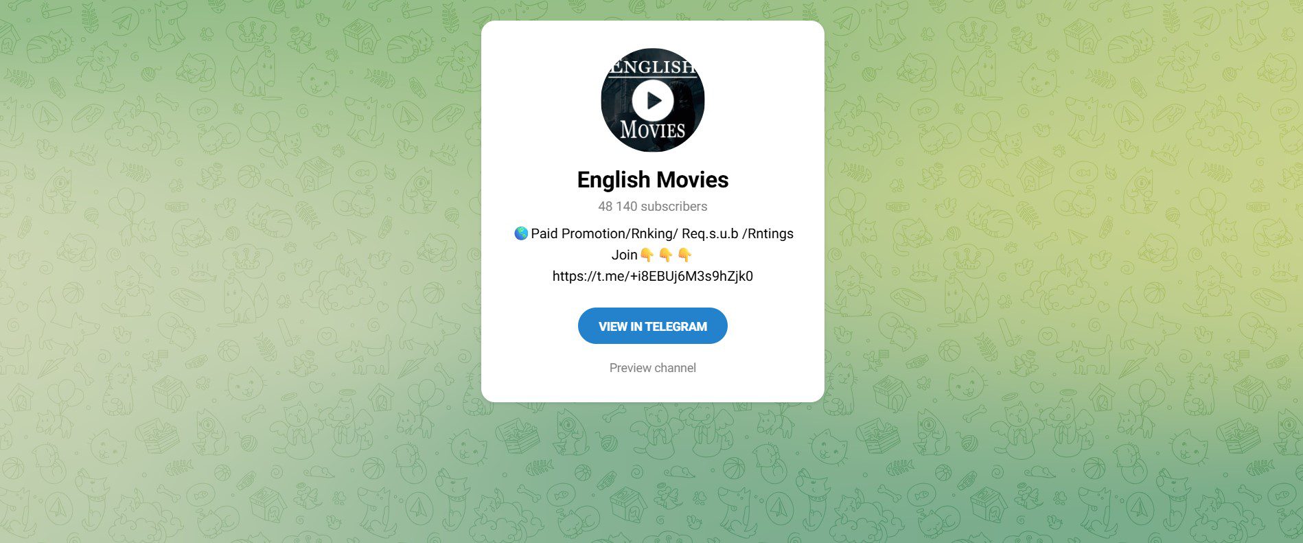Best Hollywood Movies Telegram Channel List 2025 2 Hollywood Movies Telegram Channel