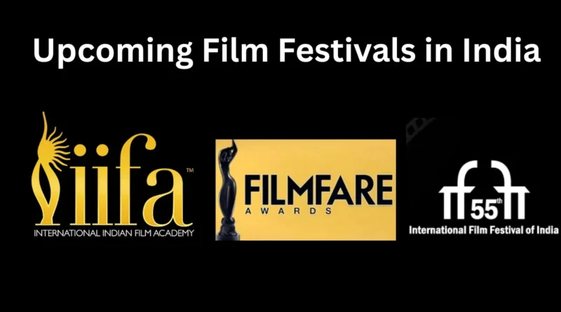Upcoming Film Festivals in India
