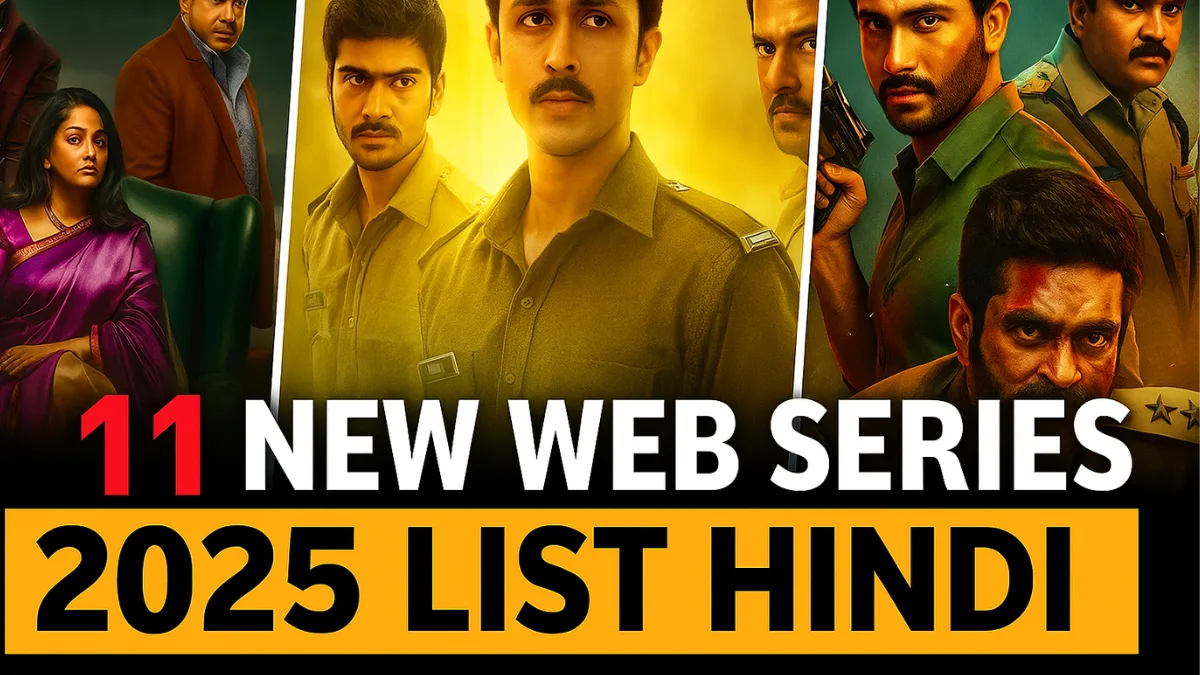 New web series 2025 list hindi
