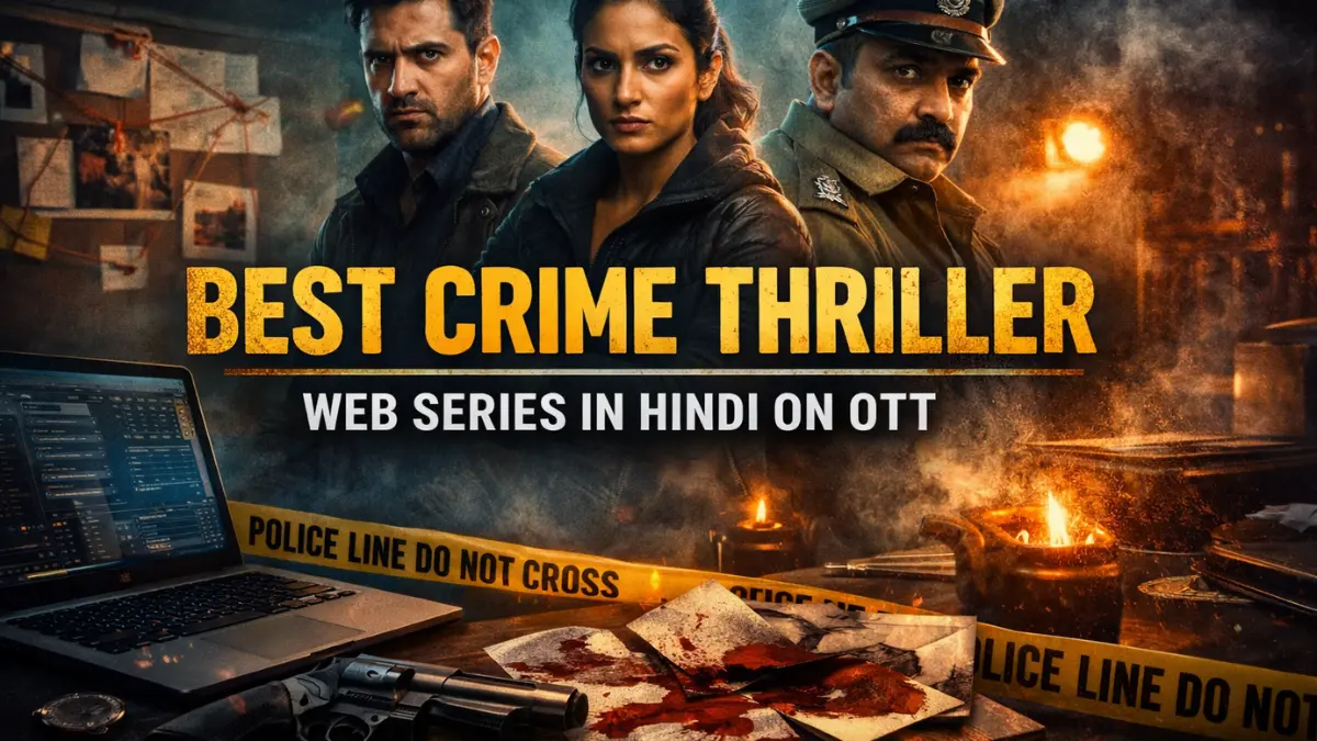 best crime thriller web series in Hindi on OTT