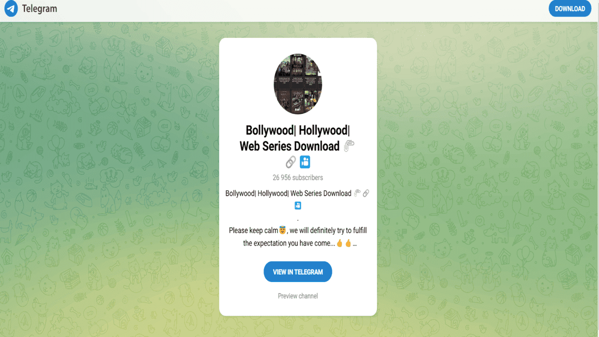 Best Telegram Hindi Movie Channel Link