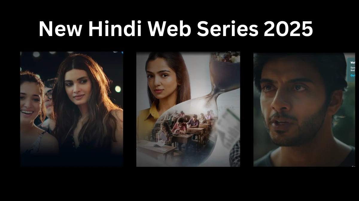New Hindi Web Series 2025