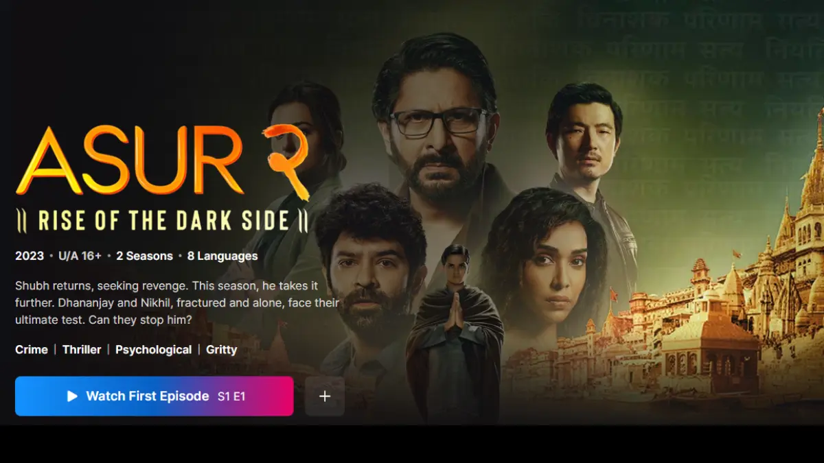 best crime thriller web series in Hindi on OTT
